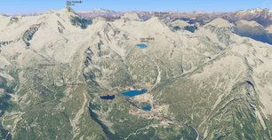 Tracciato 3D lago Nero di Cornisello