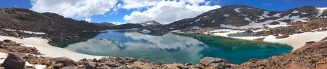 Veduta panoramica del Nuovo Lago Vedretta del Careser