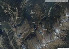 Itinerario laghetto dei Pieroni dal satellite