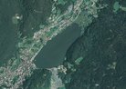 Foto del Lago Serraia dal satellite