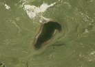  Lago di Asbelz dal satellite