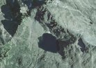 Lago di cima d'Asta dal satellite