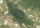 Lago di Madrano dal satellite