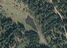 Lago Nero di Caoriol dal satellite