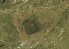 Lago Coltorondo inferiore  dal satellite