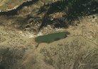 Foto del lago Malga Paludei  dal satellite