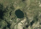 Lago delle Stellune dal satellite