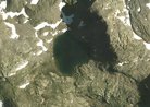 Lago Sternai superiore dal satellite