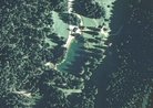 Foto del lago Welsperg dal satellite
