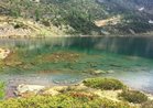 Veduta dei colori del lago Casinei