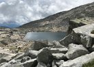 Zona rocciosa sopra il lago Nero