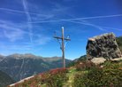 Veduta della Croce alla malga Saleci Alta