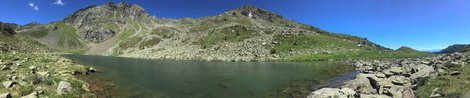 Panoramica del lago di Saleci