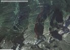 Itinerario  laghetti Val Baselga  dal satellite