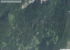 Itinerario lago di Santa Colomba  dal satellite