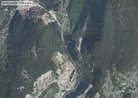 Itinerario lago di Lases dal Satellite