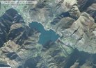 Itinerario lago di Ledro dal satellite