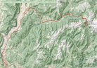 Mappa stradario Laghetti di Valcigolera